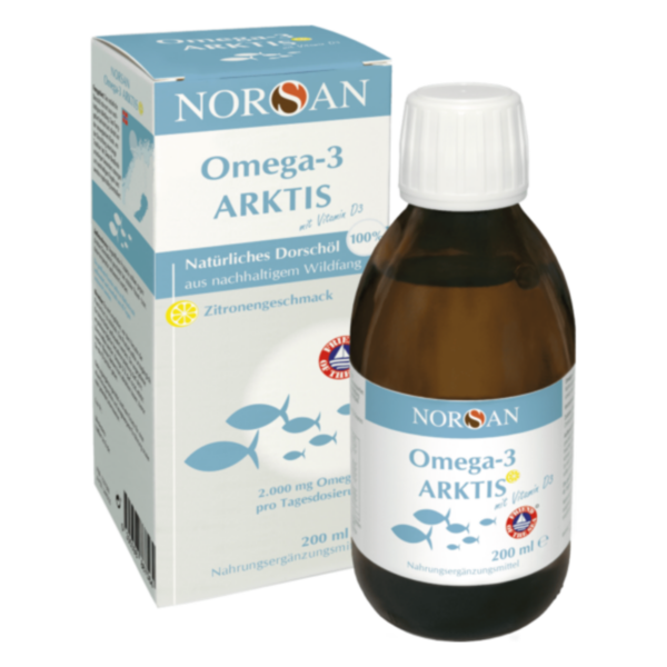 Norsan Omega-3 Arktis Öl + Vit D3